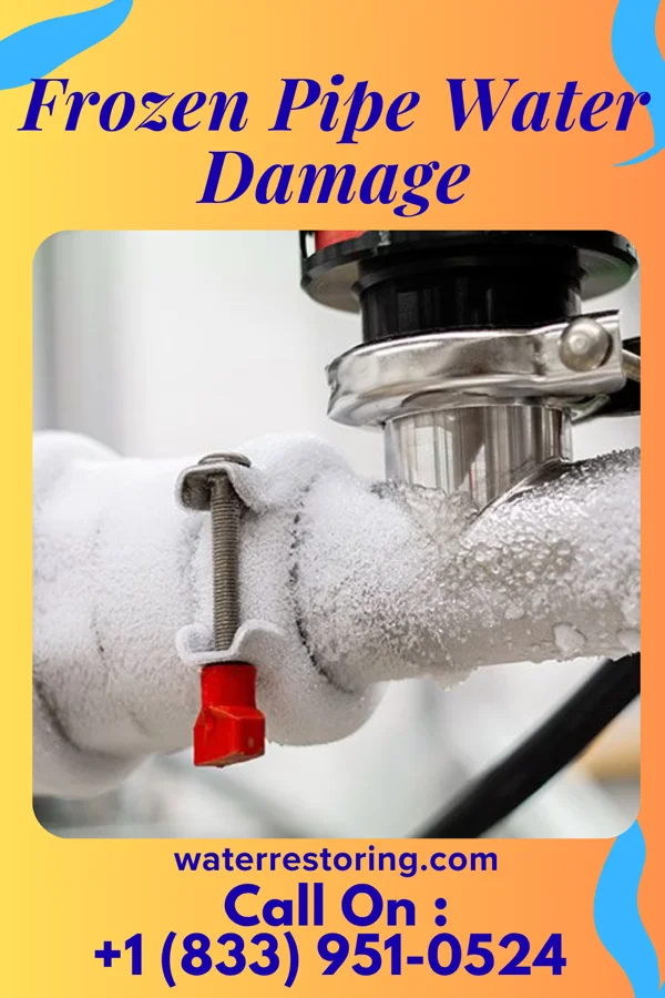 Frozen Pipe Water Damage in Fremont, IN